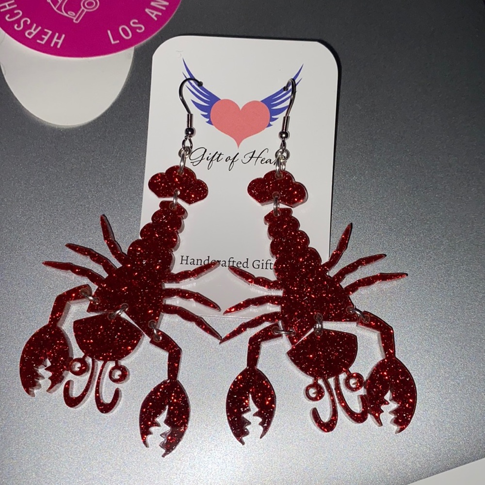 lobster earrings